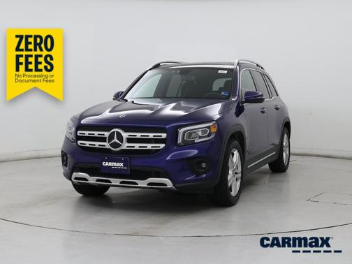 Blue 2021 Mercedes-Benz GLB 250