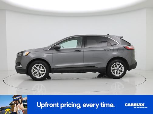 Gray 2022 Ford Edge SEL