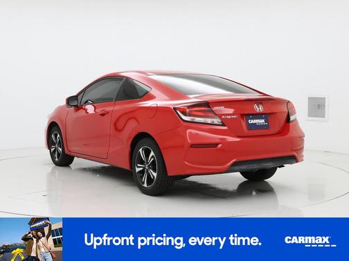 Red 2014 Honda Civic EX