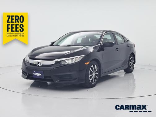 Purple 2018 Honda Civic LX