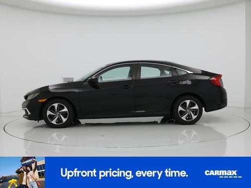 Black 2019 Honda Civic LX