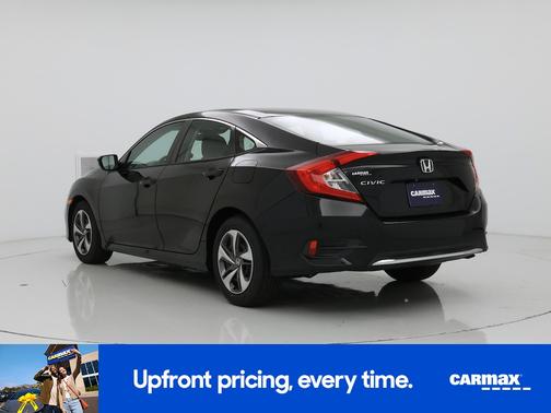 Black 2019 Honda Civic LX