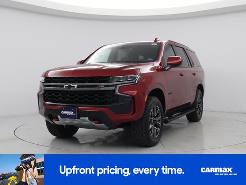 Red 2021 Chevrolet Tahoe Z71