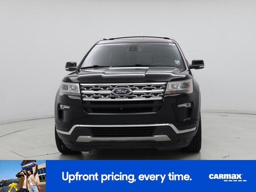 Black 2018 Ford Explorer Limited