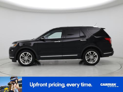Black 2018 Ford Explorer Limited