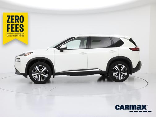 White 2023 Nissan Rogue SL