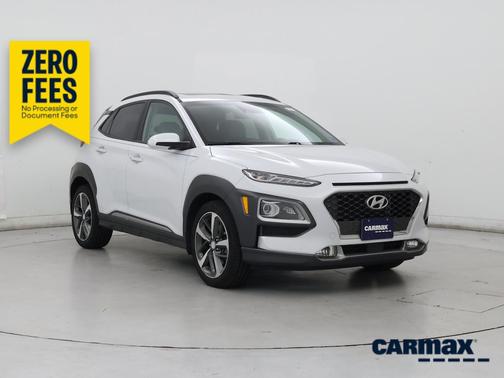 White 2020 Hyundai KONA Ultimate
