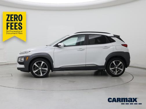 White 2020 Hyundai KONA Ultimate