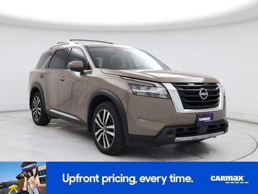 Brown 2024 Nissan Pathfinder Platinum