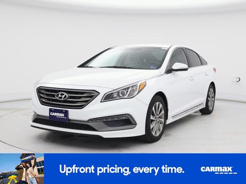 White 2017 Hyundai SONATA Sport