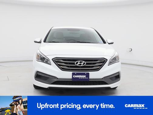 White 2017 Hyundai SONATA Sport
