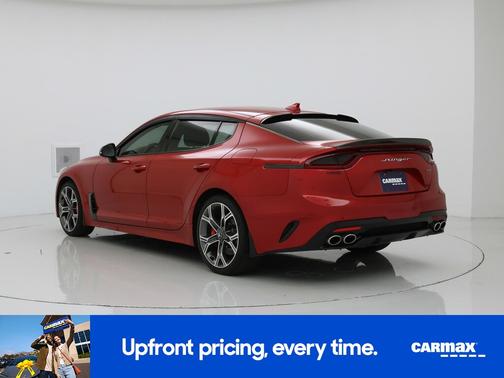 Red 2019 Kia Stinger GT