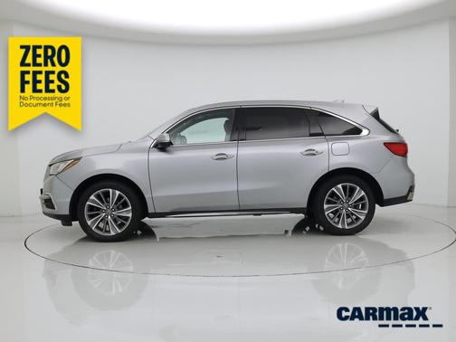 Silver 2017 Acura MDX