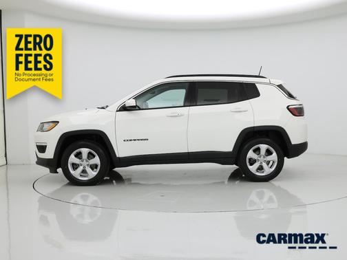 White 2021 Jeep Compass Latitude