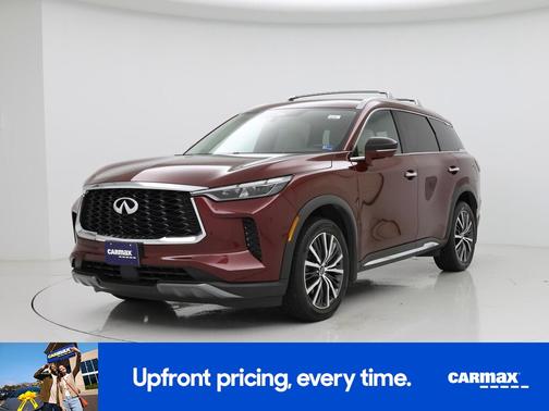 Red 2023 INFINITI QX60 Sensory