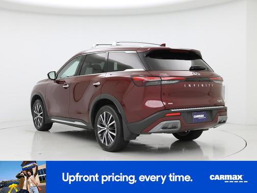 Red 2023 INFINITI QX60 Sensory
