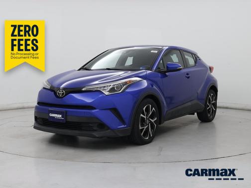 Blue 2018 Toyota C-HR XLE