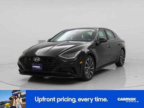 Black 2023 Hyundai SONATA Limited