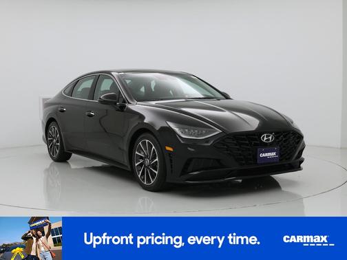 Black 2023 Hyundai SONATA Limited