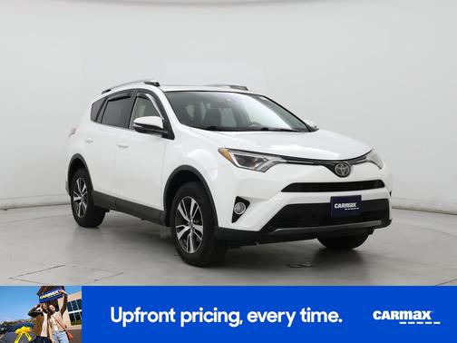 White 2017 Toyota RAV4 XLE