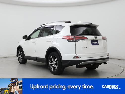 White 2017 Toyota RAV4 XLE