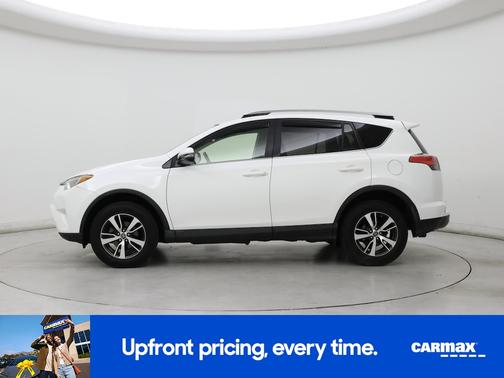 White 2017 Toyota RAV4 XLE