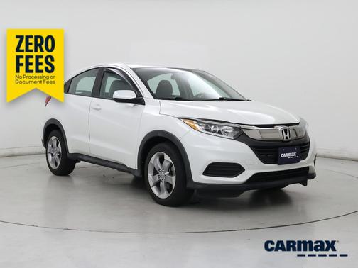 White 2020 Honda HR-V LX