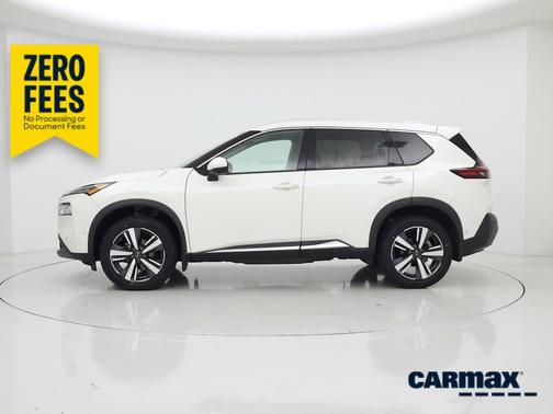 White 2023 Nissan Rogue SL