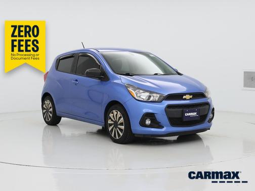 Blue 2017 Chevrolet Spark LS