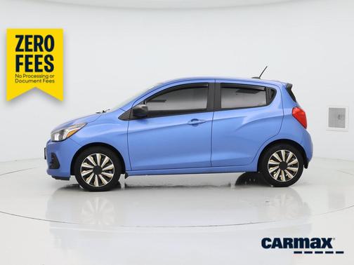 Blue 2017 Chevrolet Spark LS