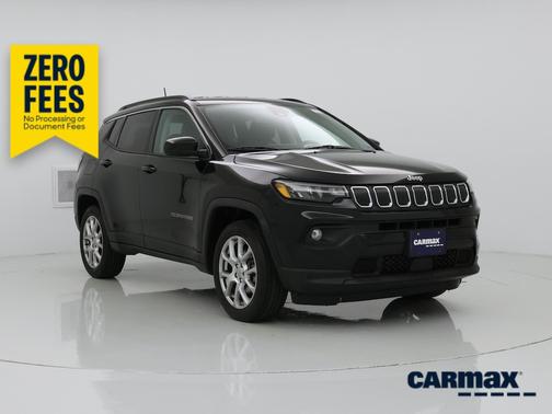 Black 2022 Jeep Compass Latitude Lux