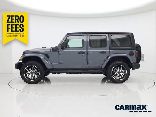 Gray 2024 Jeep Wrangler 4xe Sport S