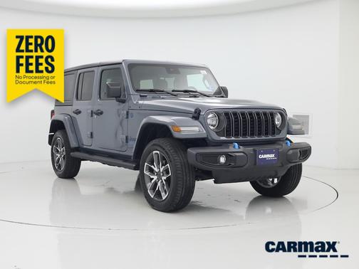 Gray 2024 Jeep Wrangler 4xe Sport S