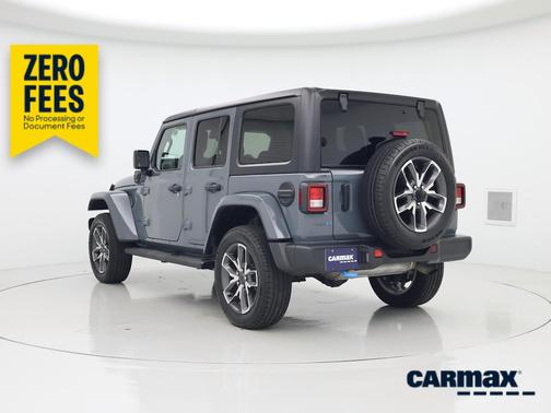 Gray 2024 Jeep Wrangler 4xe Sport S