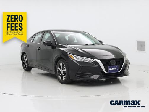 Black 2021 Nissan Sentra SV