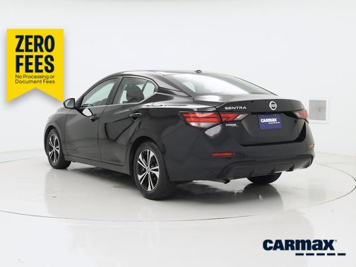 Black 2021 Nissan Sentra SV