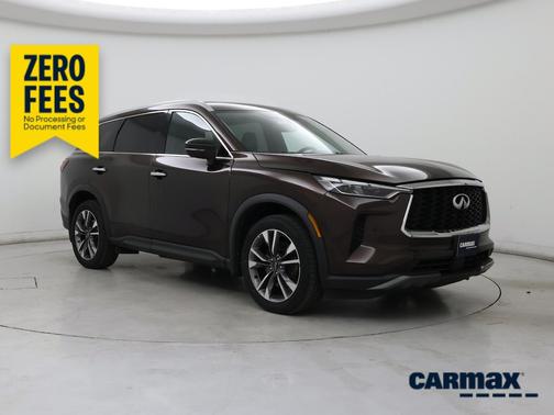 Brown 2022 INFINITI QX60 Luxe