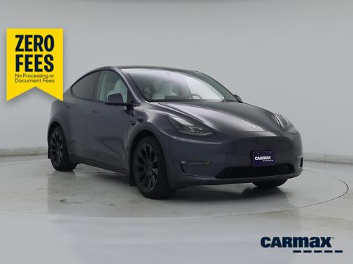 Gray 2023 Tesla Model Y Long Range
