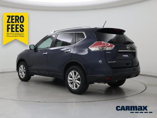 Blue 2016 Nissan Rogue SV