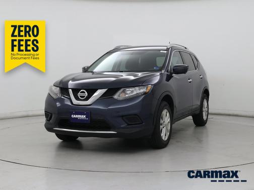 Blue 2016 Nissan Rogue SV