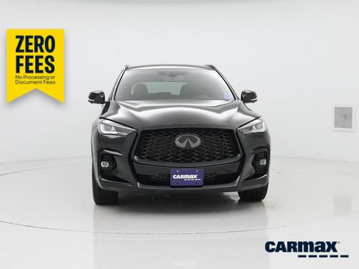 Black 2023 INFINITI QX50 Sport