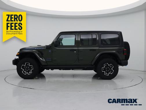 Green 2023 Jeep Wrangler 4xe Unlimited Rubicon