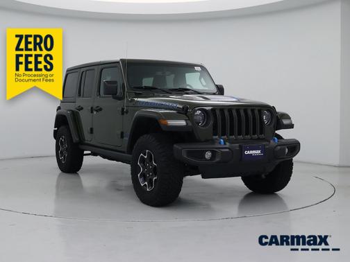 Green 2023 Jeep Wrangler 4xe Unlimited Rubicon