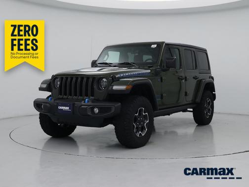 Green 2023 Jeep Wrangler 4xe Unlimited Rubicon