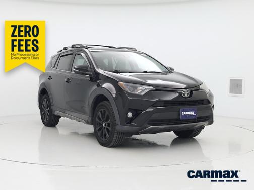 Black 2018 Toyota RAV4 Adventure