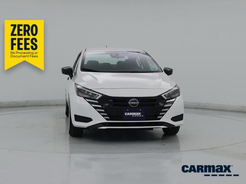 White 2025 Nissan Versa S