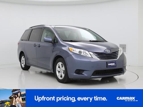 Blue 2017 Toyota Sienna LE
