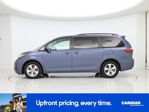 Blue 2017 Toyota Sienna LE