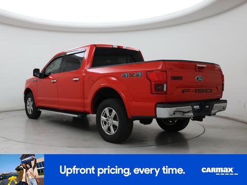 Red 2018 Ford F-150 Lariat