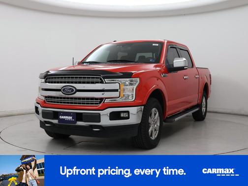 Red 2018 Ford F-150 Lariat